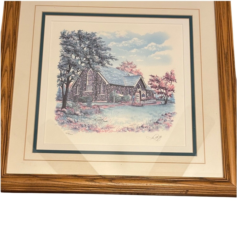 Little Stone Church Mackinac Island Art Signed Numbered Print